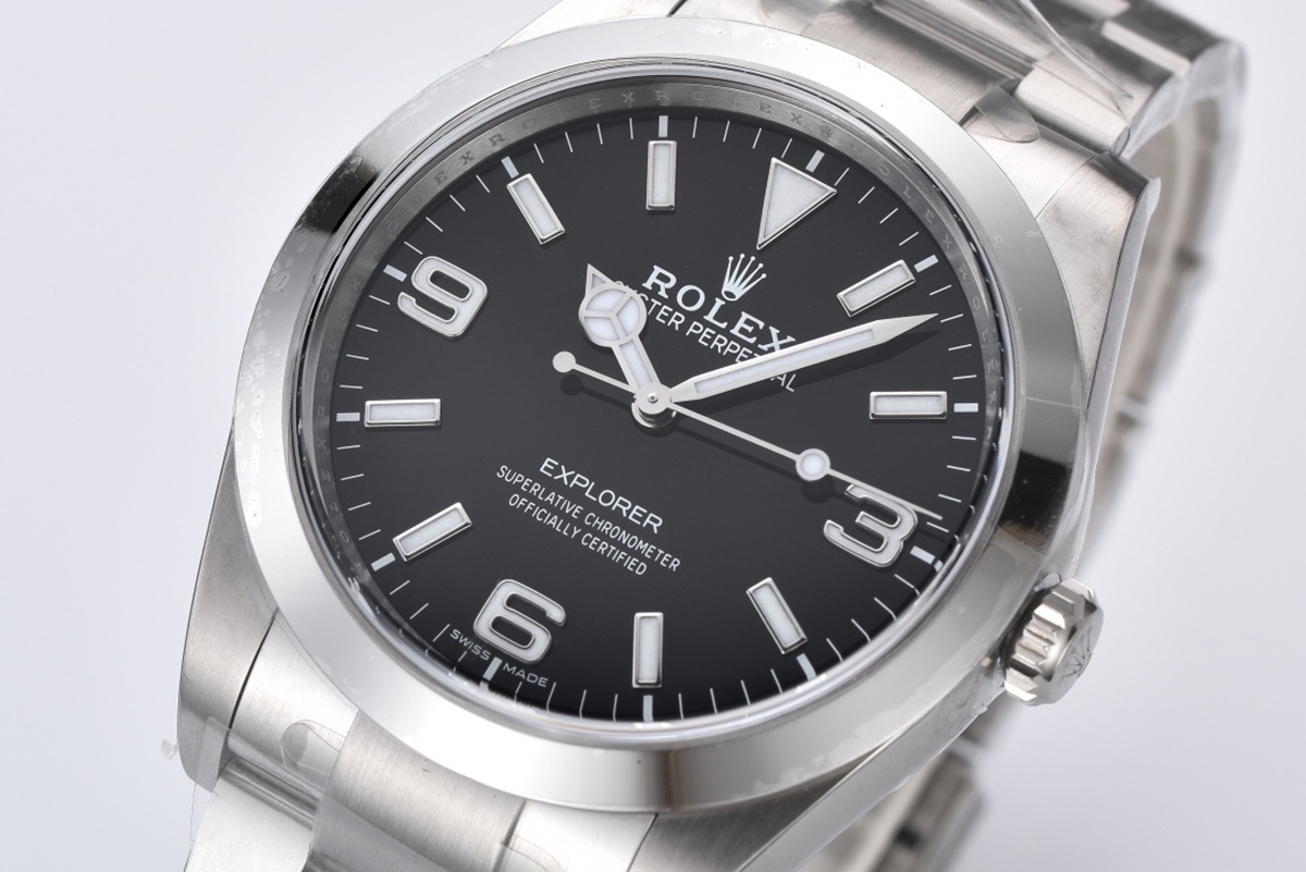Explorer I 40mm 224270 Black Dial in Steel